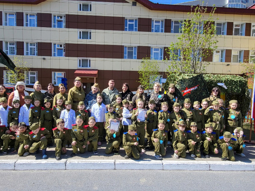 Военно-патриотическая игра "Зарница"